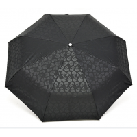 China factory custom high quality long handle black straight skull umbrella